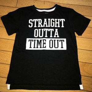 ❤️STRAIGHT OUTTA TIME OUT TEE